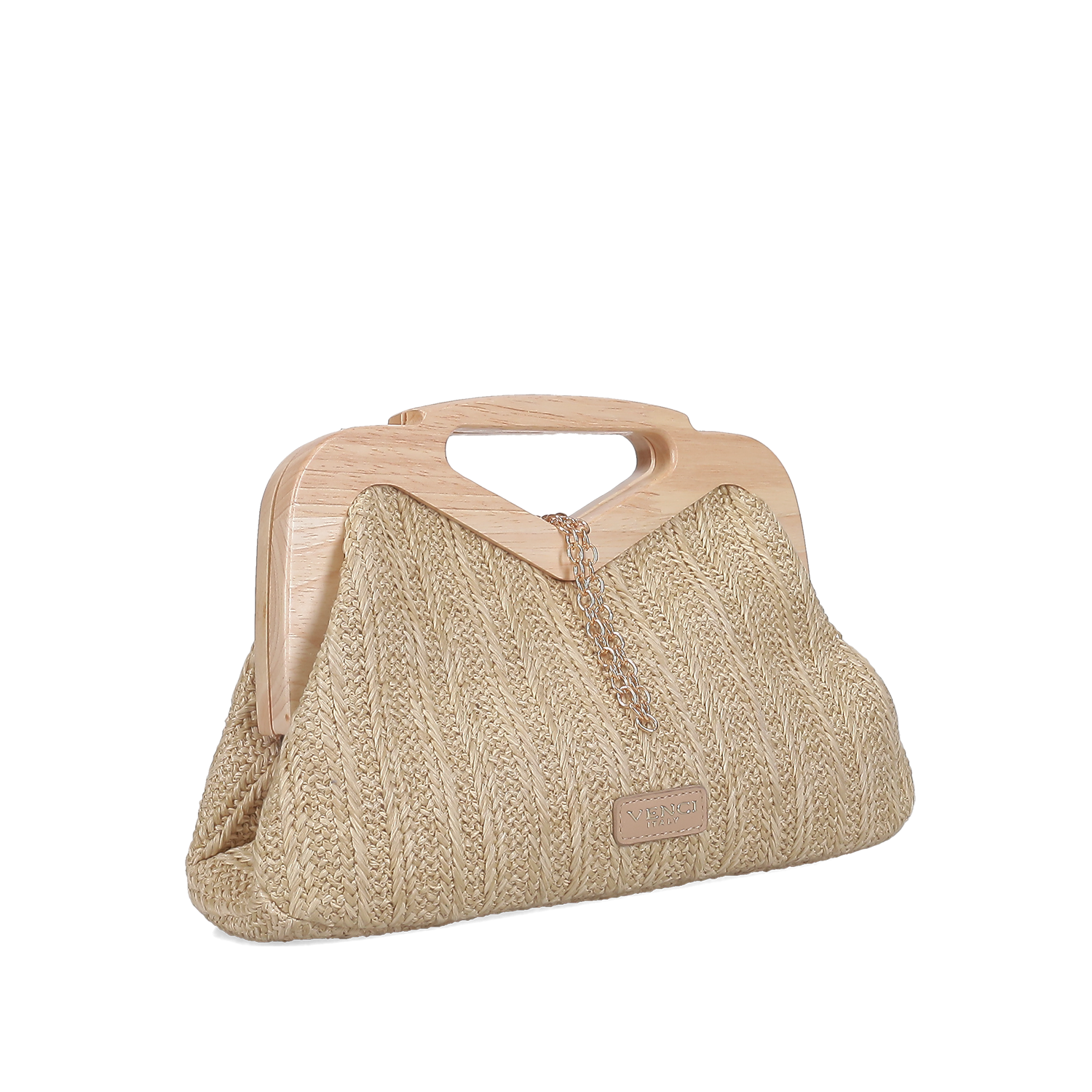 Μπεζ clutch τσαντάκι