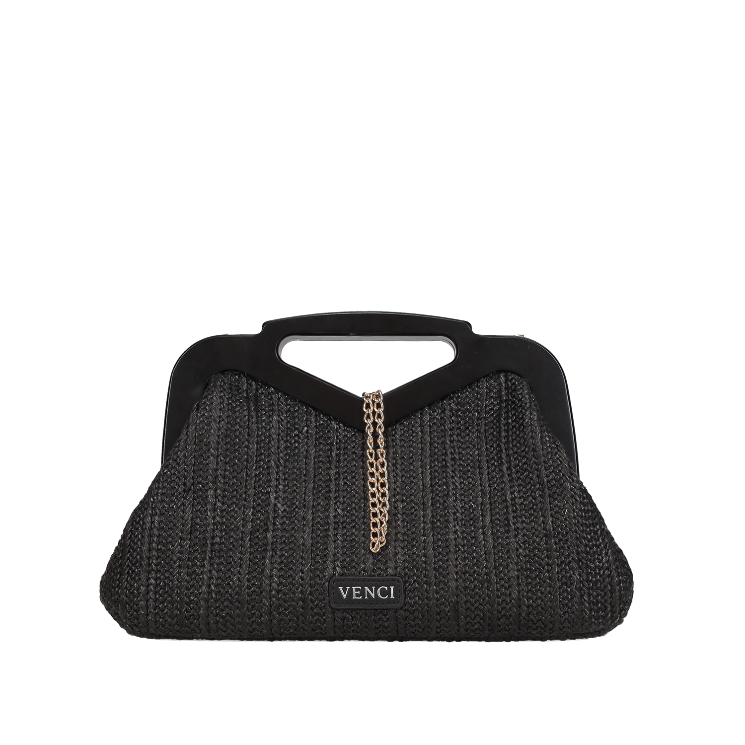 Μαύρο clutch τσαντάκι
