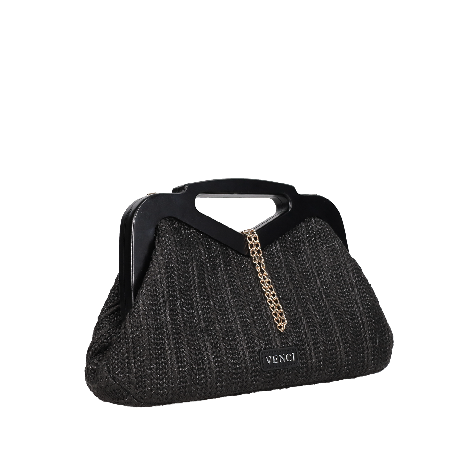Μαύρο clutch τσαντάκι