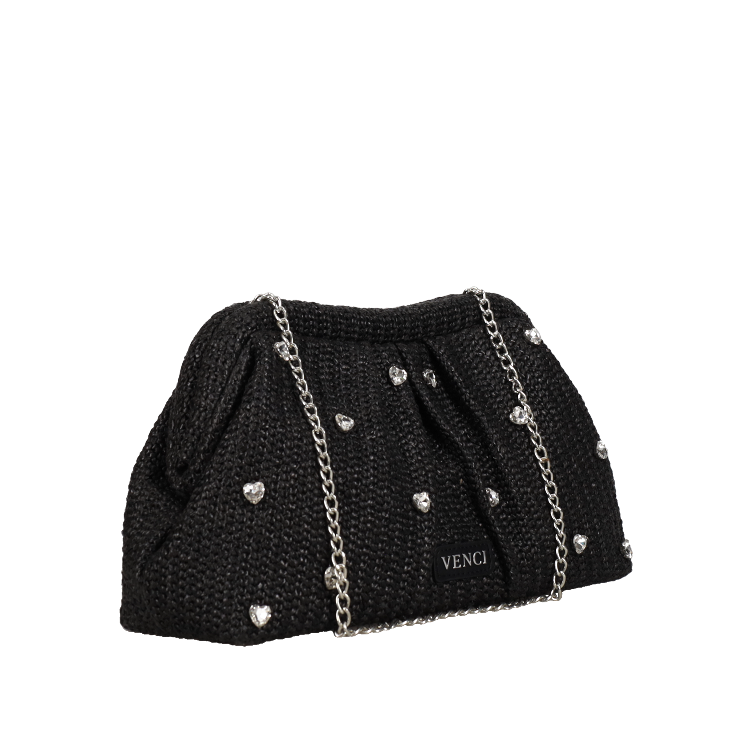 Μαύρο clutch τσαντάκι