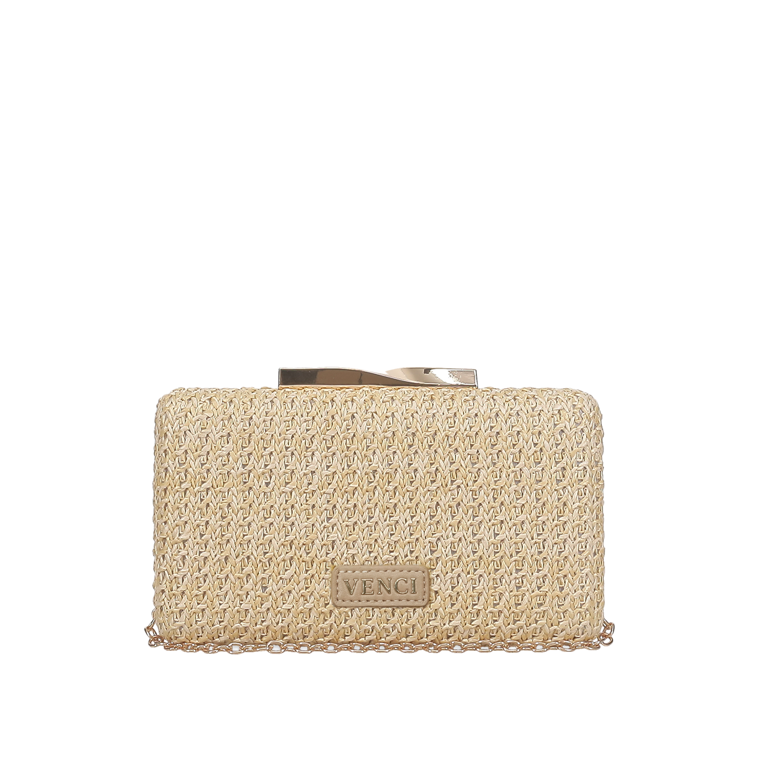Μπεζ clutch τσαντάκι