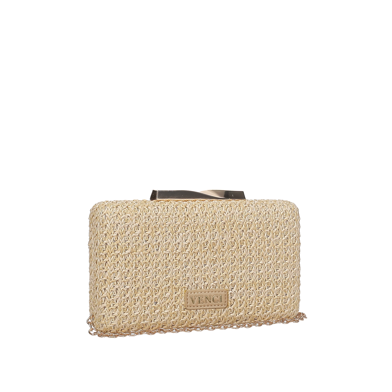 Μπεζ clutch τσαντάκι