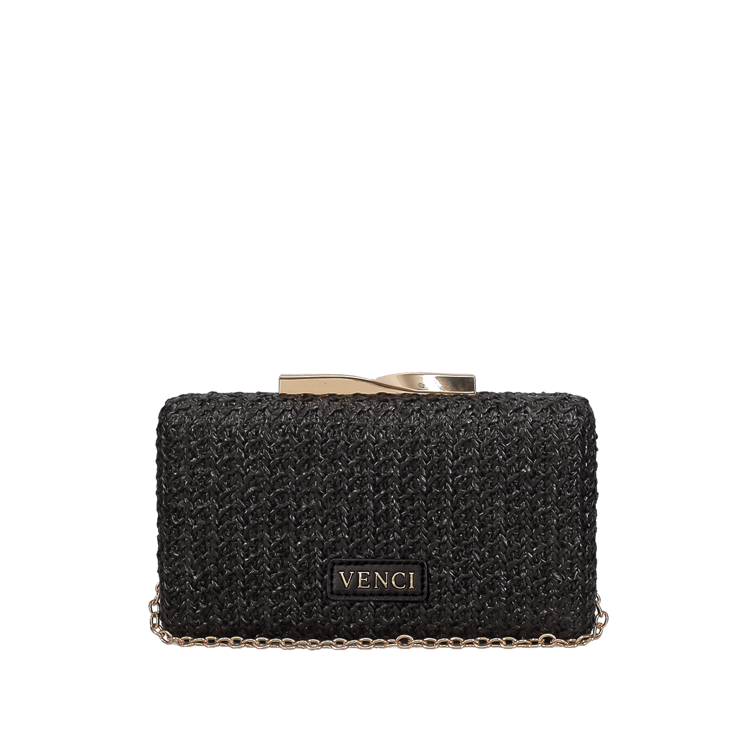 Μαύρο clutch τσαντάκι