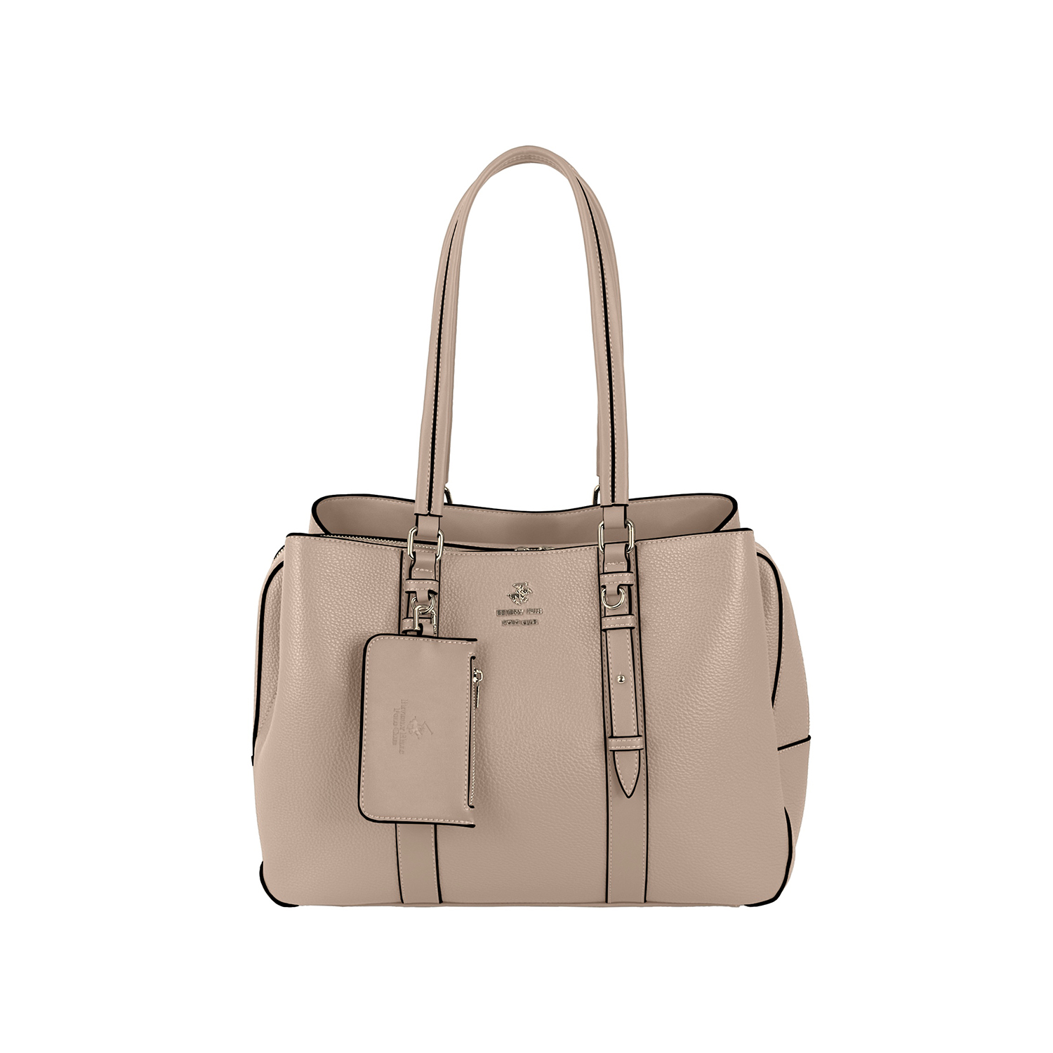 Beverly Hills Polo Club Μπεζ τσάντα ώμου