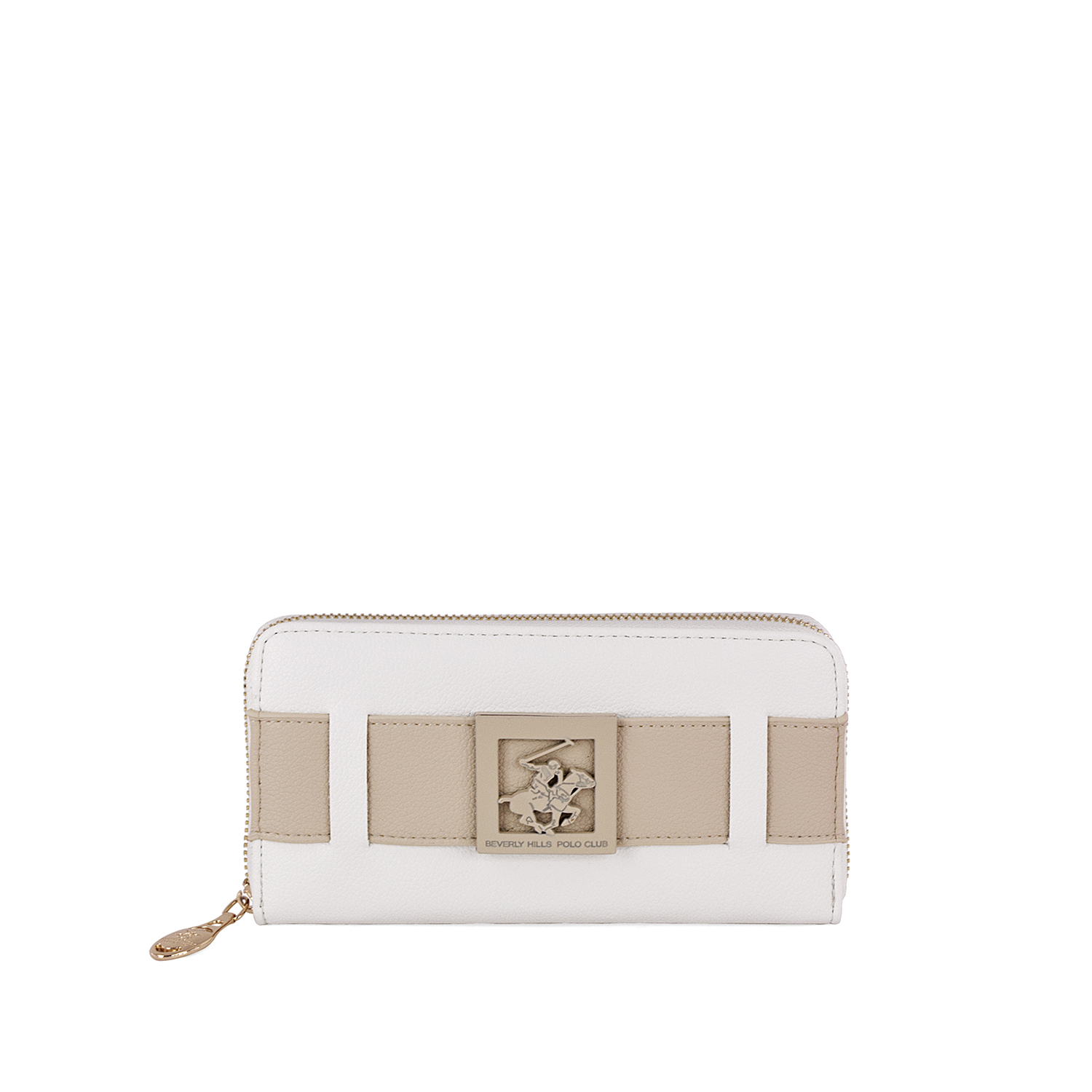 Beverly Hills Polo Club Εκρού πορτοφόλι