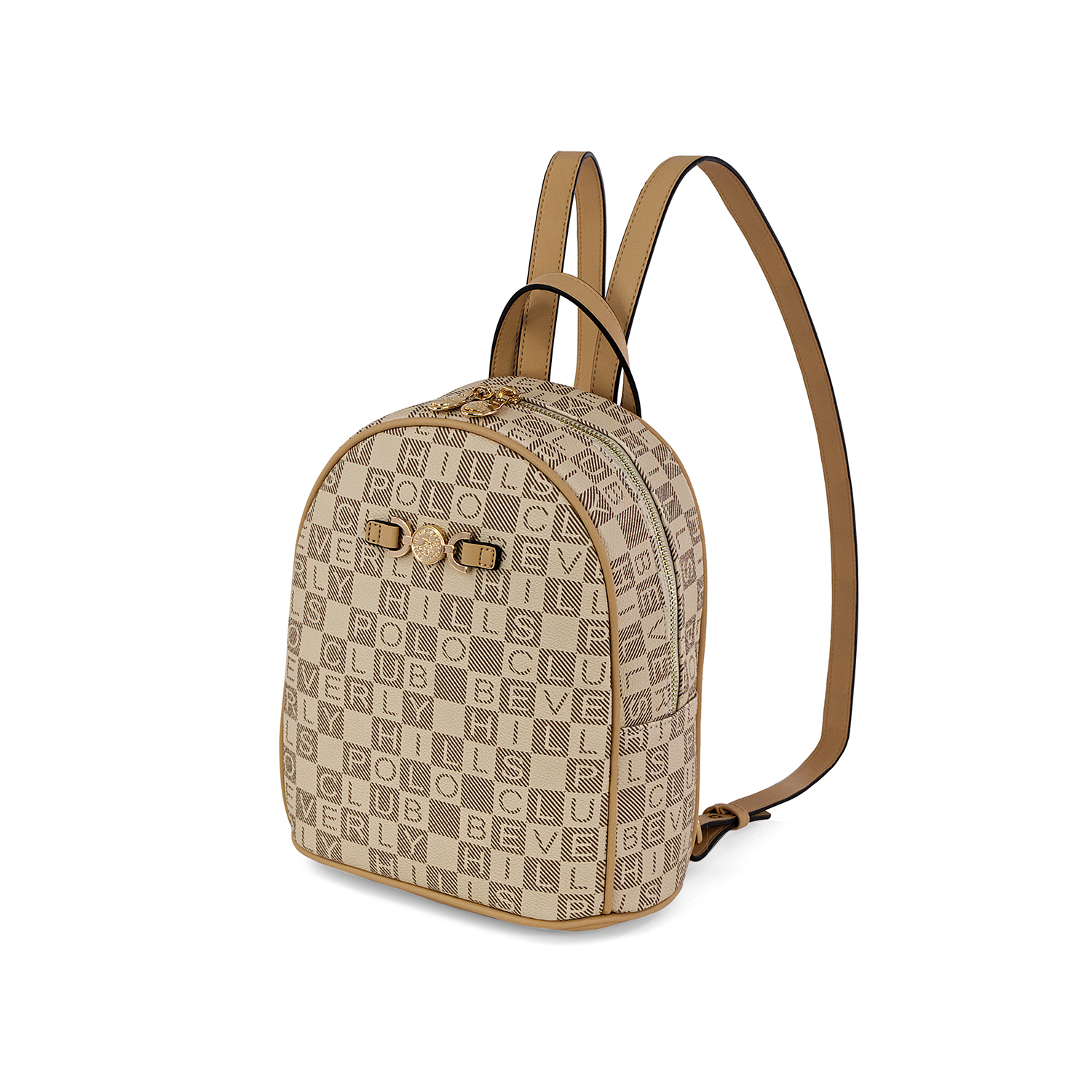 Beverly Hills Polo Club Μπεζ backpack