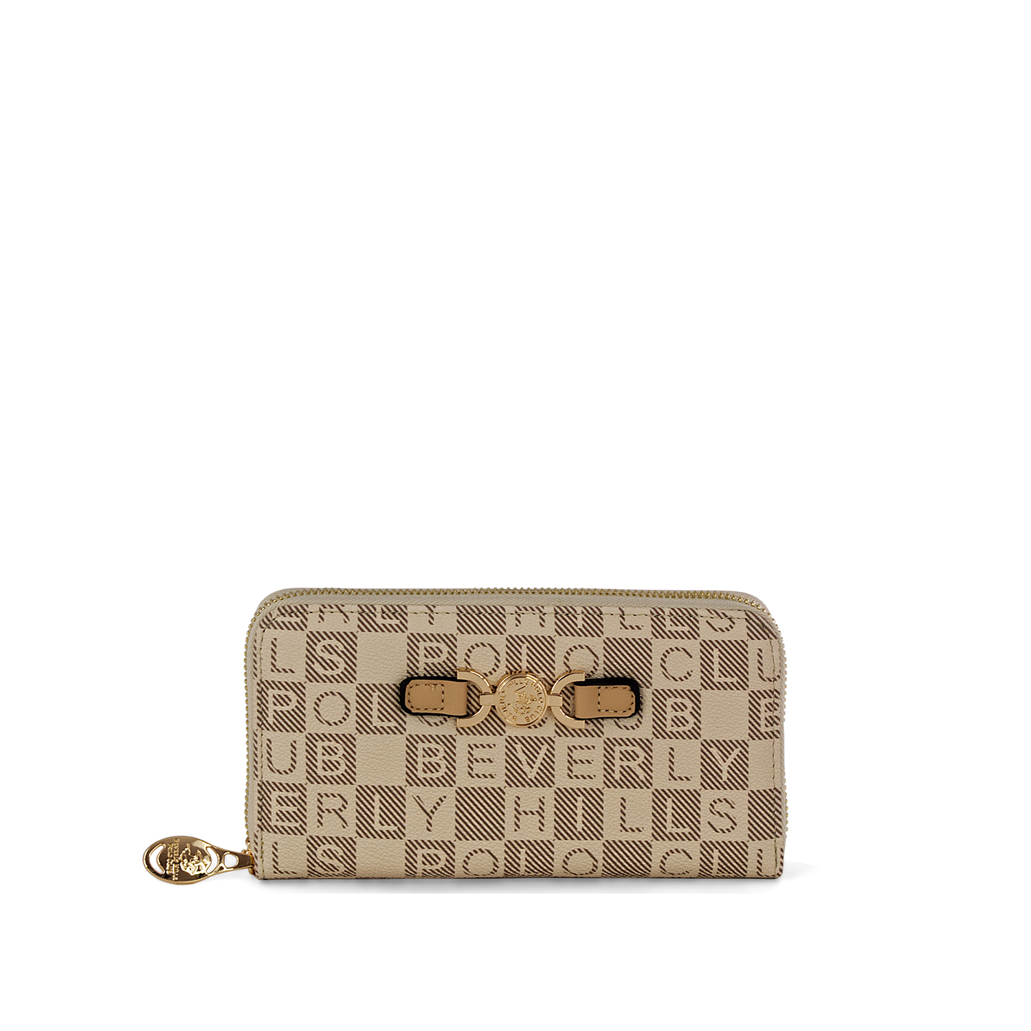 Beverly Hills Polo Club Μπεζ πορτοφόλι