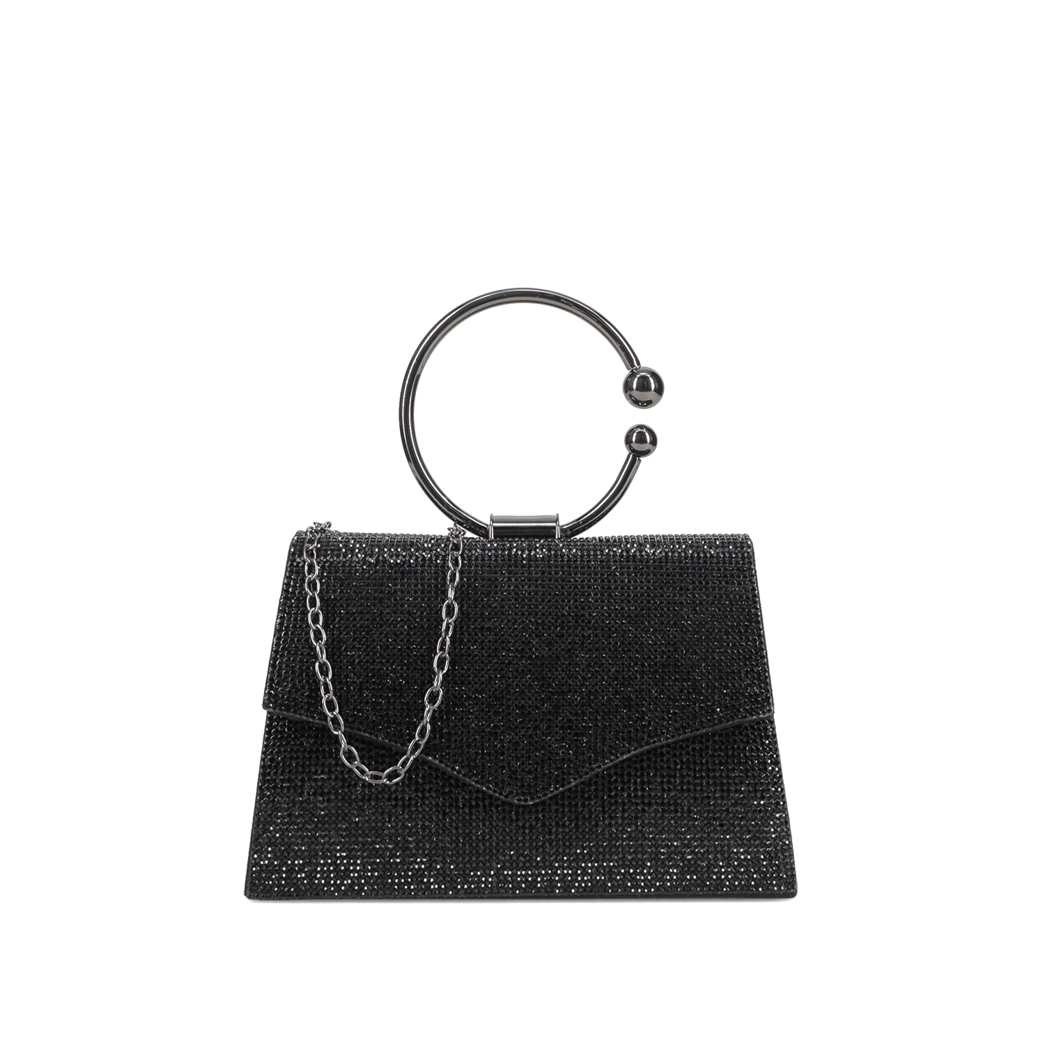 Μαύρη τσάντα clutch