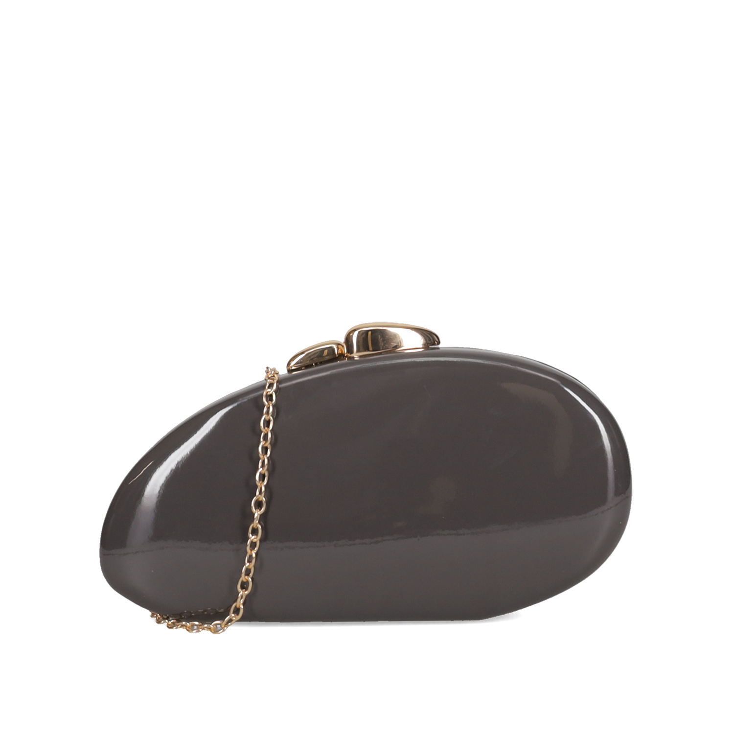 Γκρί clutch τσαντάκι