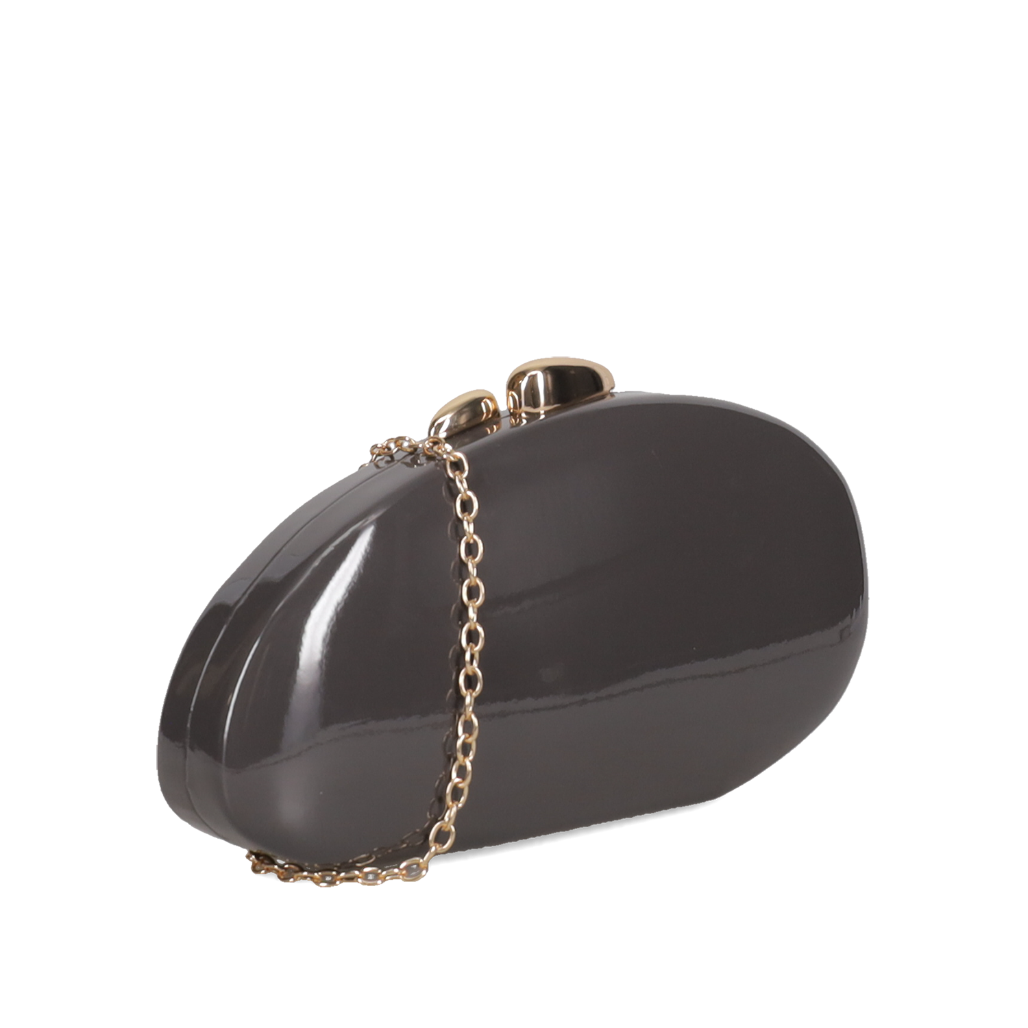 Γκρί clutch τσαντάκι