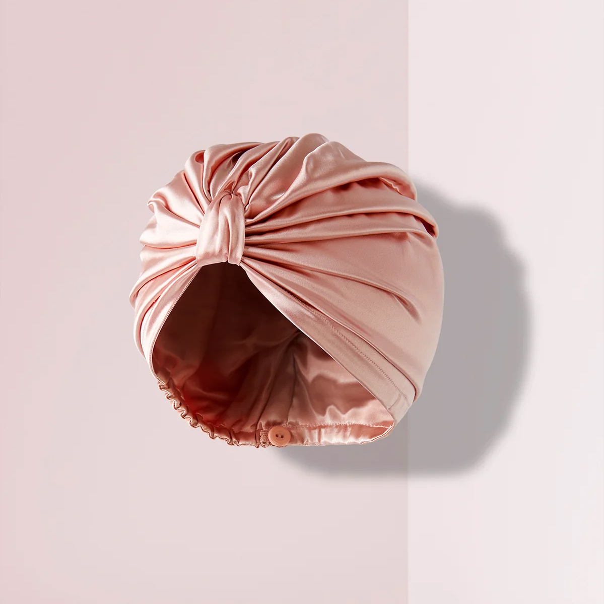 Ροζ μεταξωτό τουρμπανι