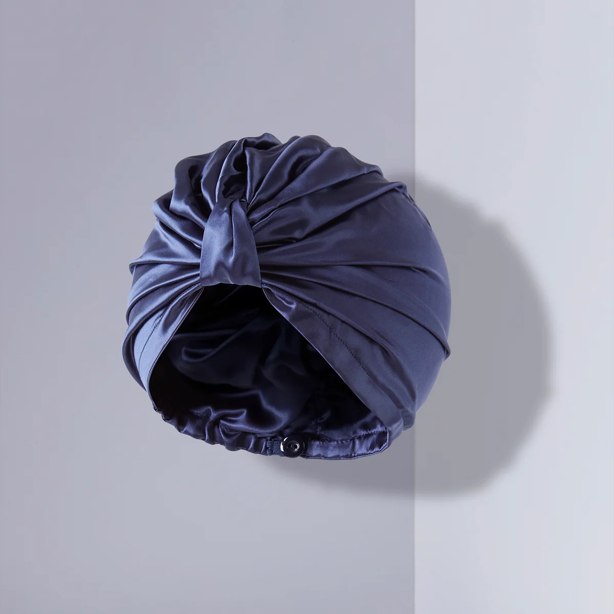 Μπλε μεταξωτό τουρμπανι