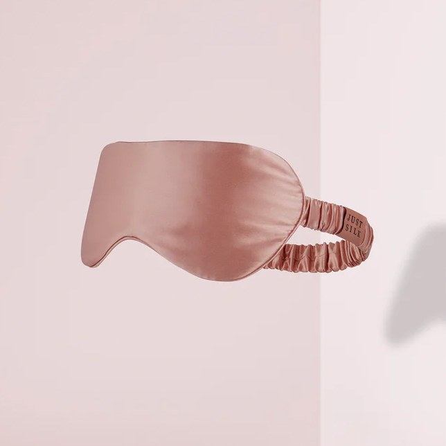 JUST SILK - ΣΗΜΑΝΤΙΚΟ: Σε περίπτωση διαφοράς τιμής από το κατάστημα ισχύει παντα και μόνο η τιμή του καταστήματος Ροζ μεταξωτή μάσκα ύπνου
