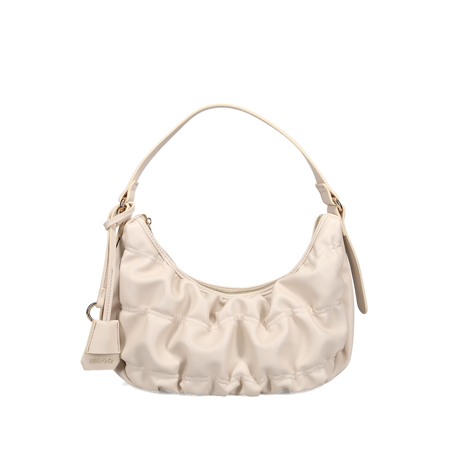 Μπεζ τσάντα ώμου