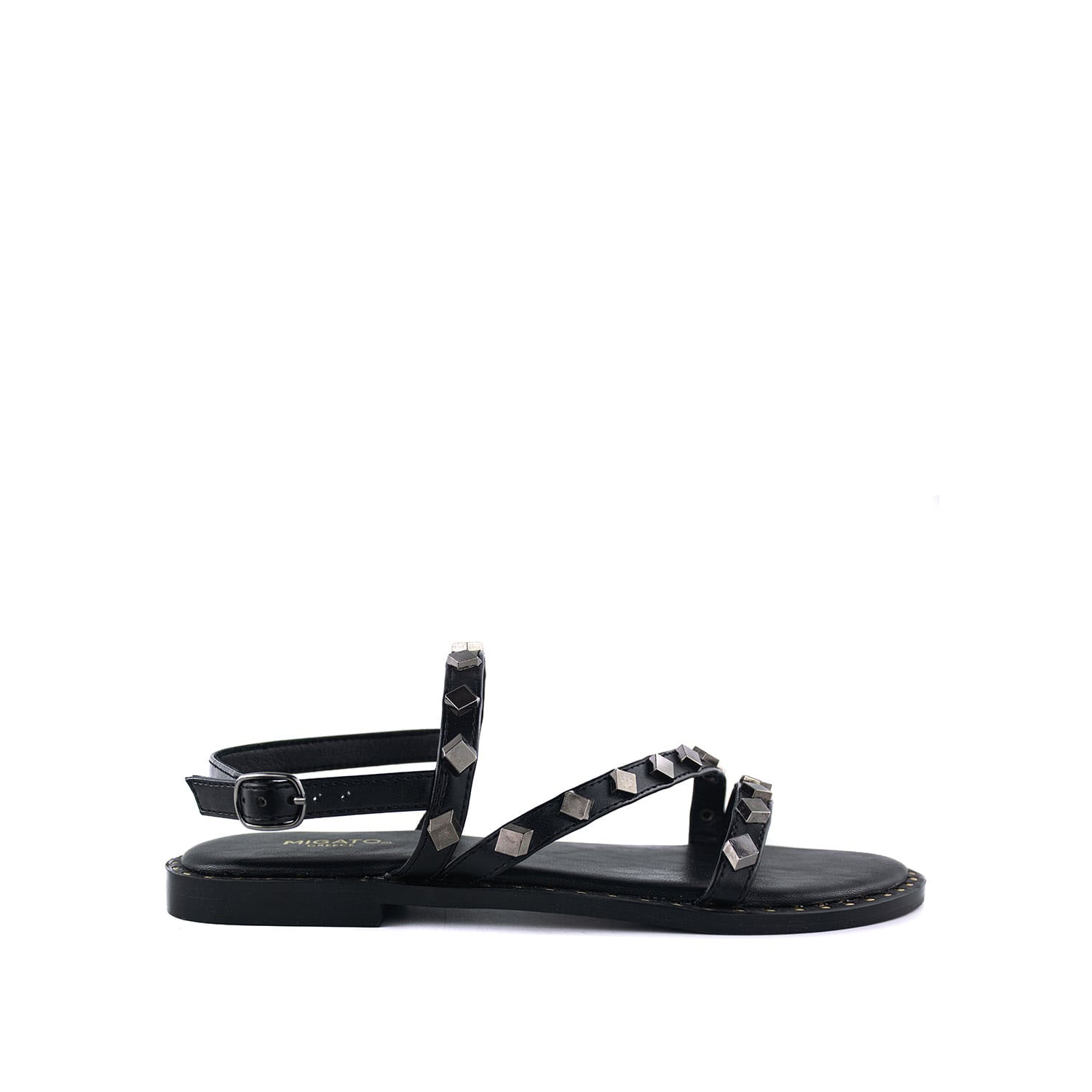 Μαύρο σανδάλι με τρουκς