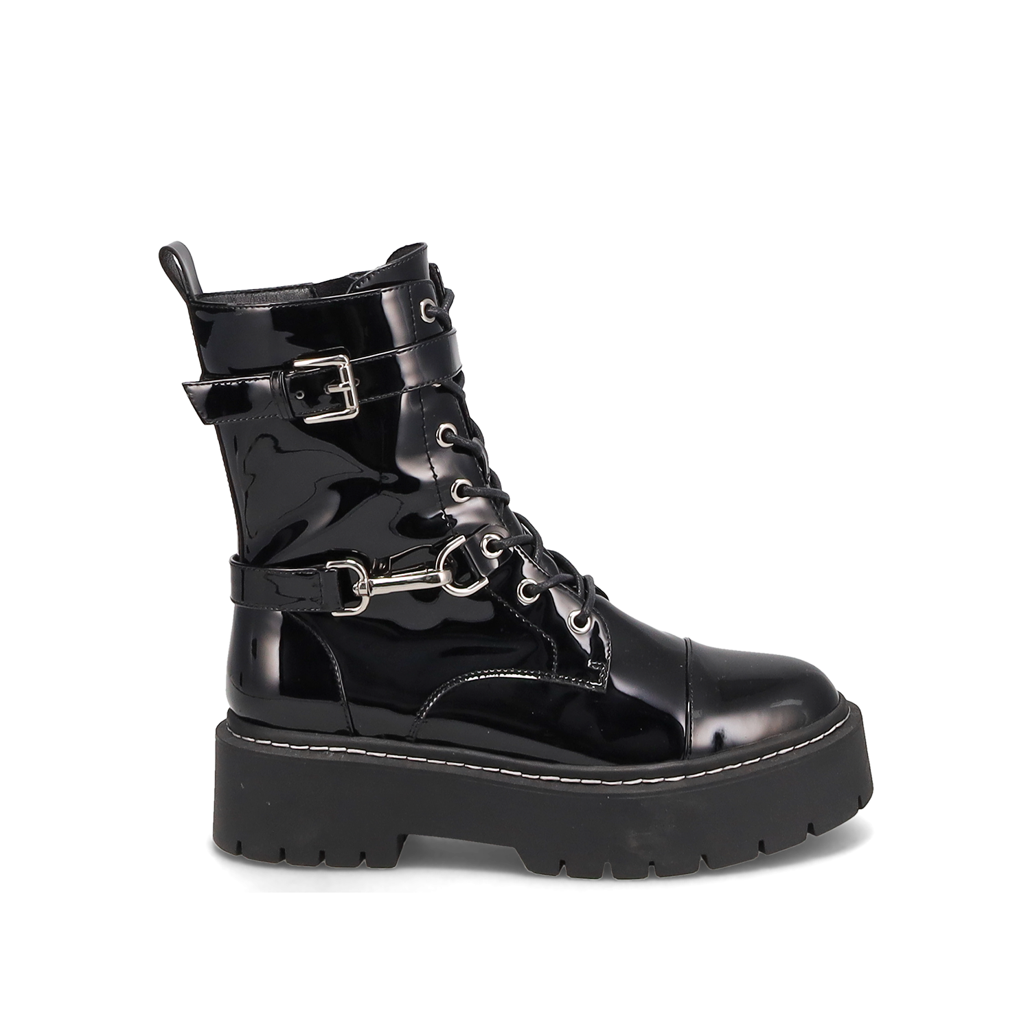 Μαύρο λουστρινένιο αρβυλάκι