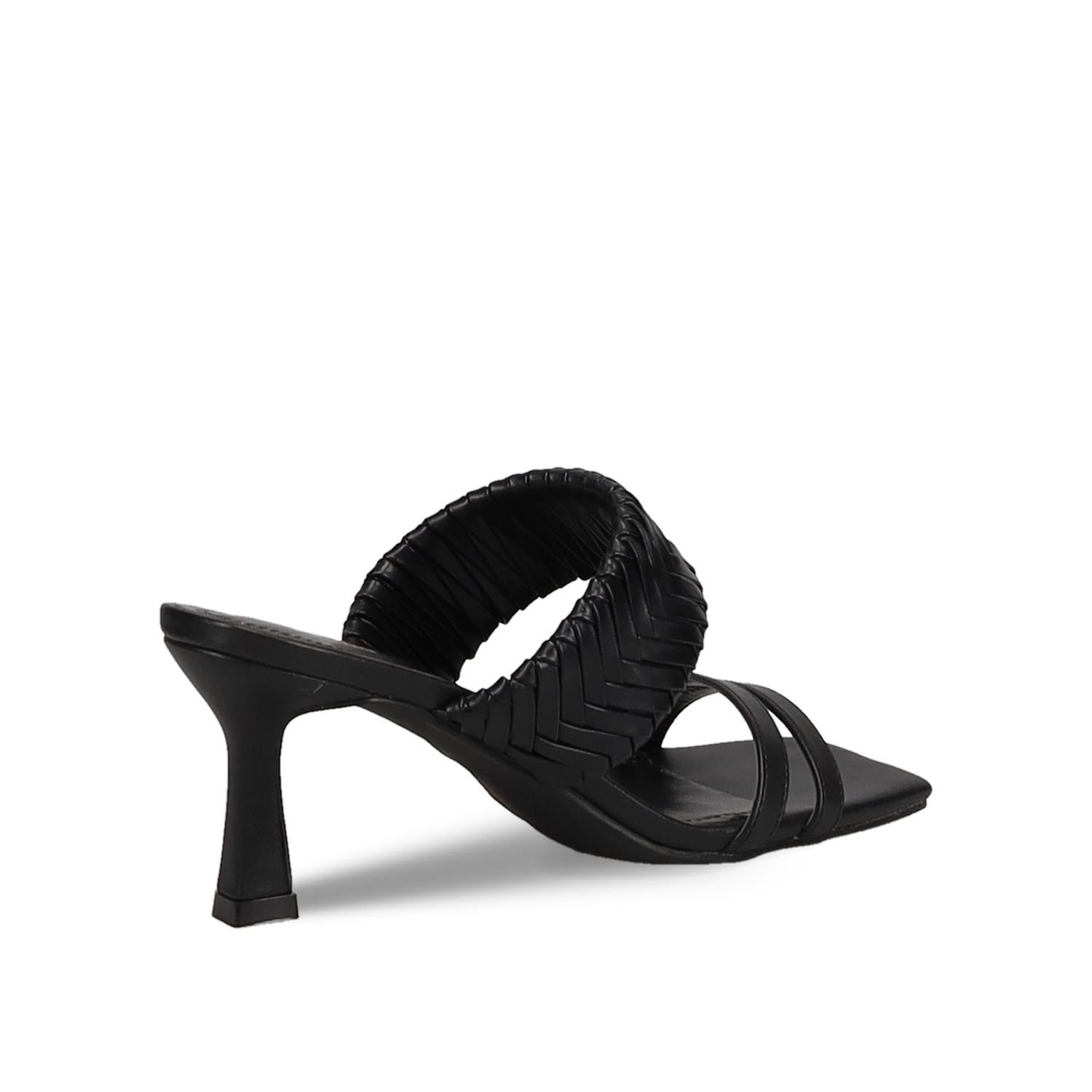 Μαύρο mule πέδιλο φωτογραφία