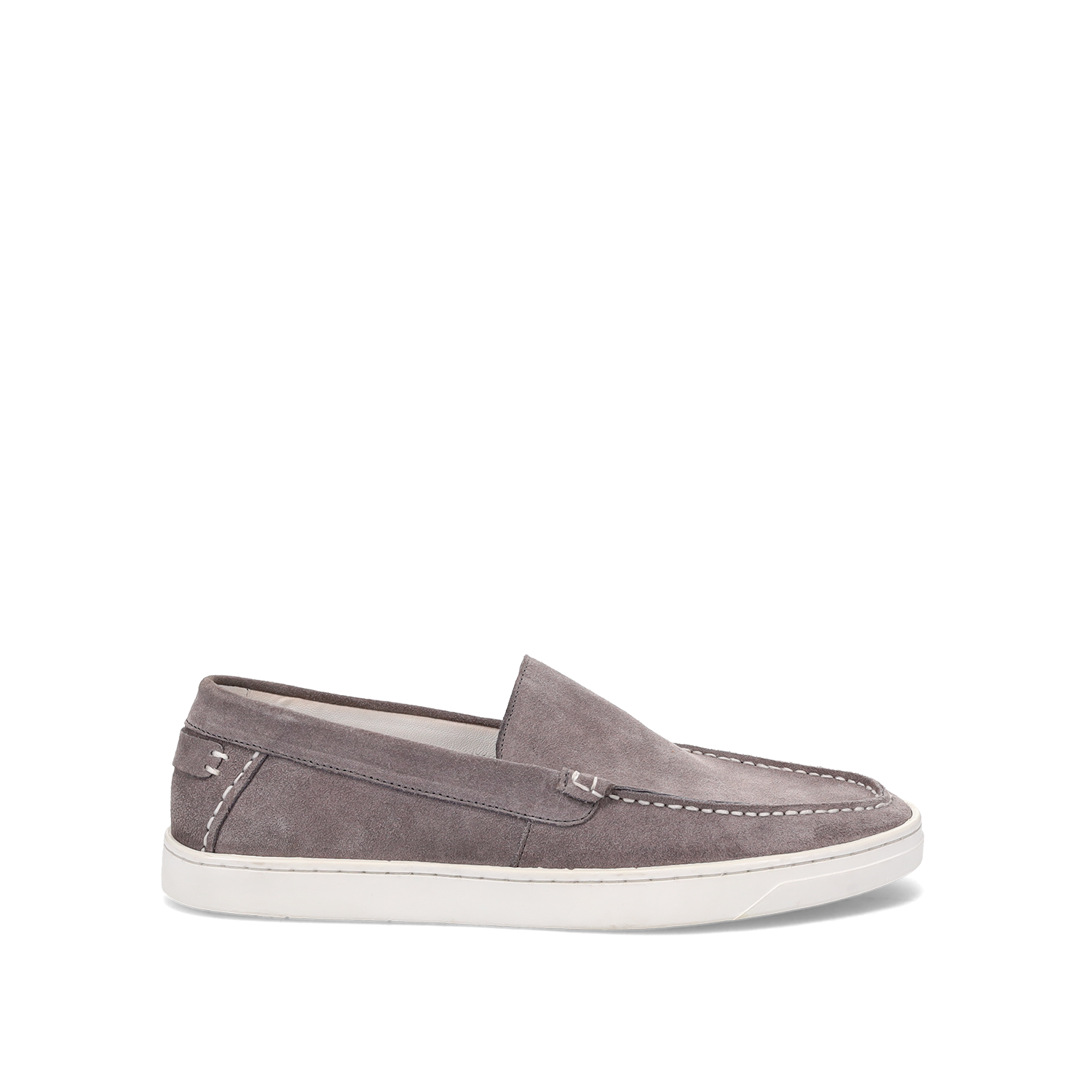 Ανδρικό γκρι σουέντ loafer