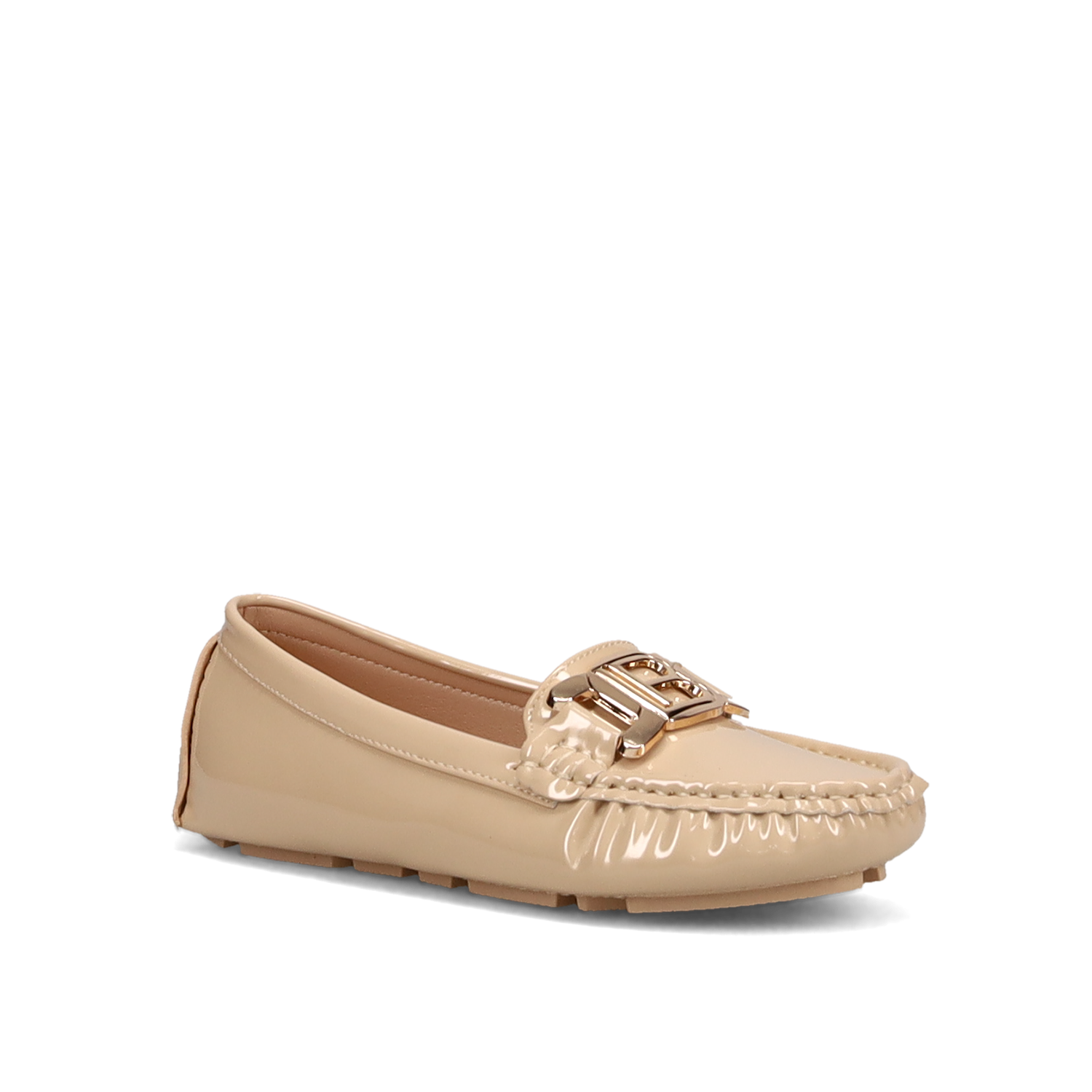 Μπεζ μοκασίνι φωτογραφία