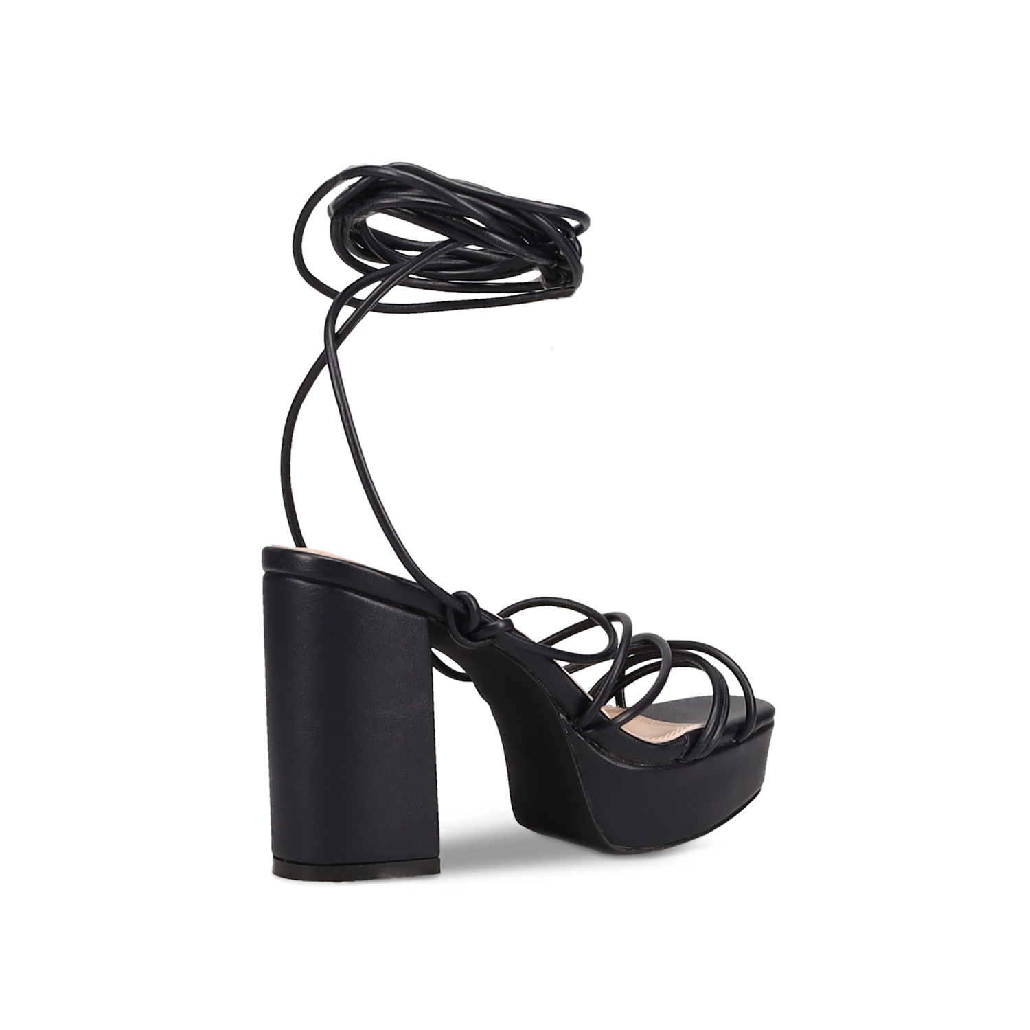 Μαύρο multistrap πέδιλο φωτογραφία