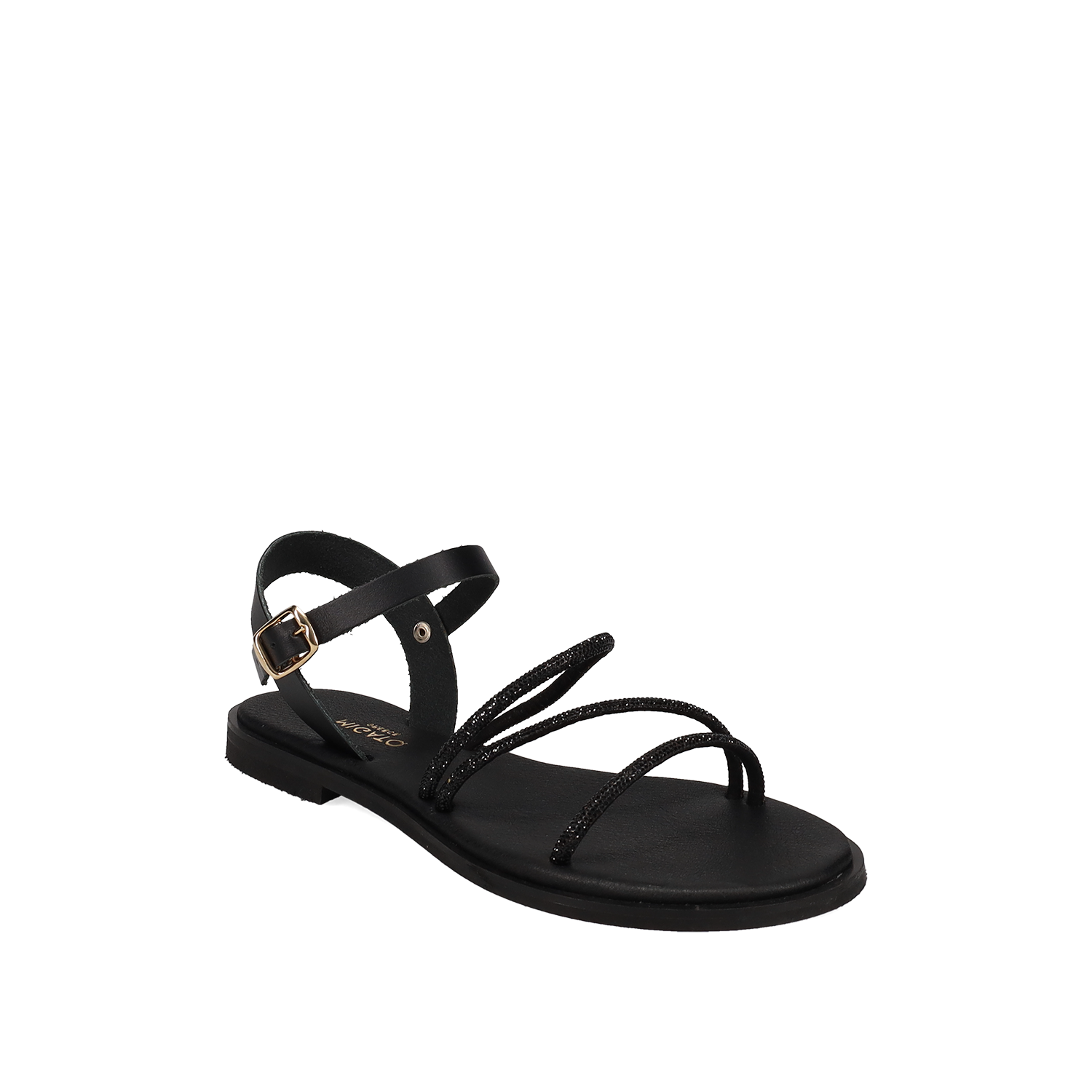 Μαύρο σανδάλι φωτογραφία