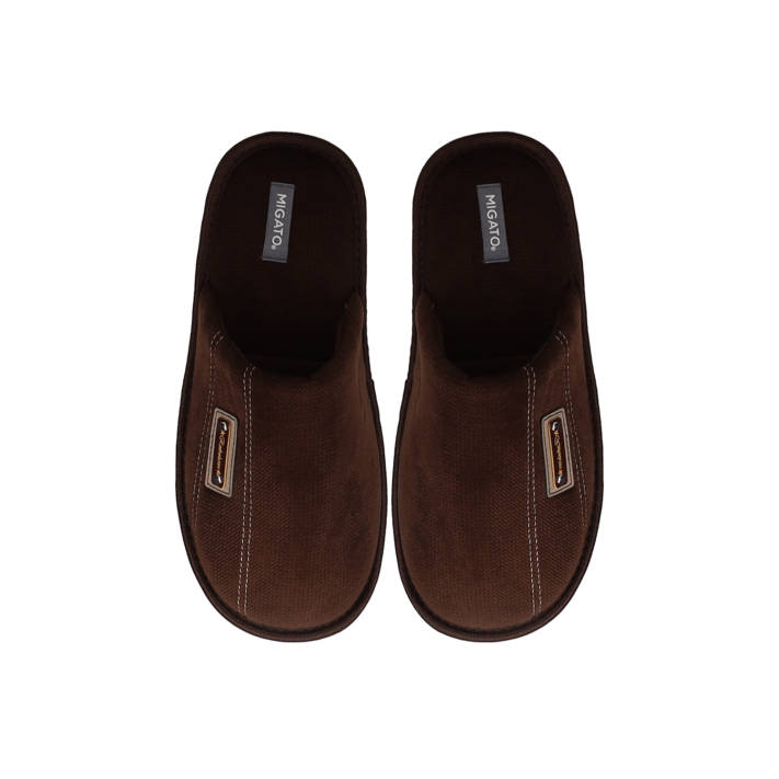 Mens brown slipper