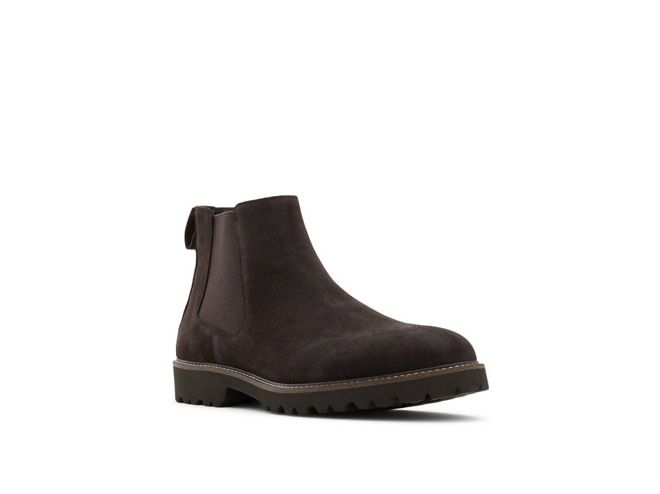 Brown suede mens boot ETANDARI