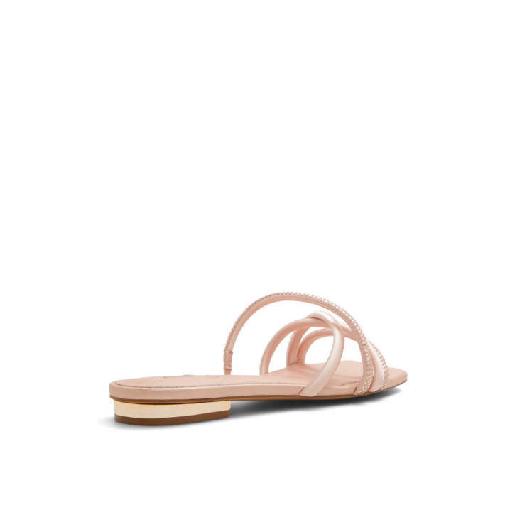 Rose gold flat sandal NEDA