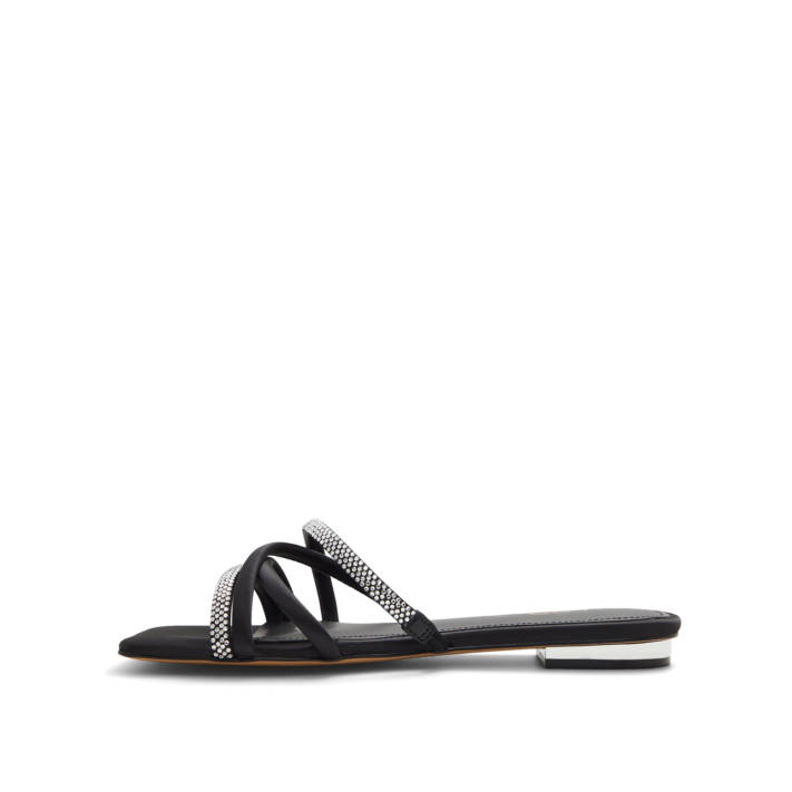 Black flat sandal NEDA