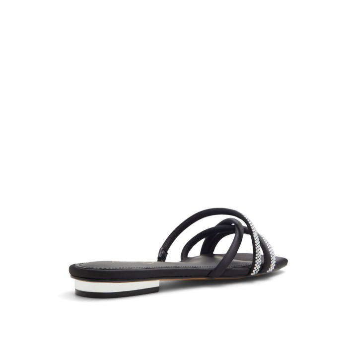 Black flat sandal NEDA