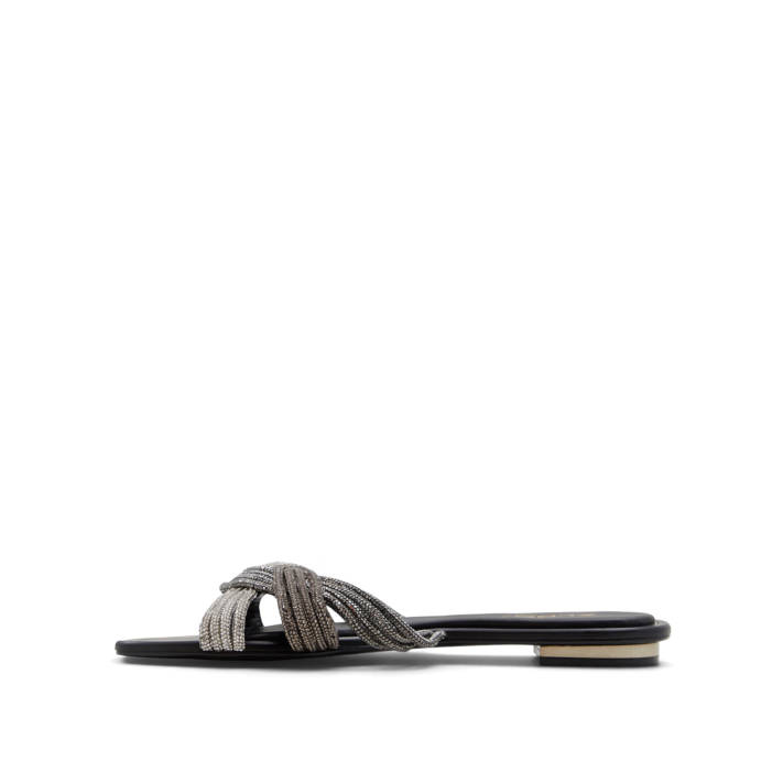 Black flat sandal NAIRA