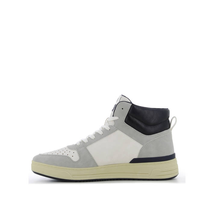 Εκρού ανδρικό sneaker μποτάκι