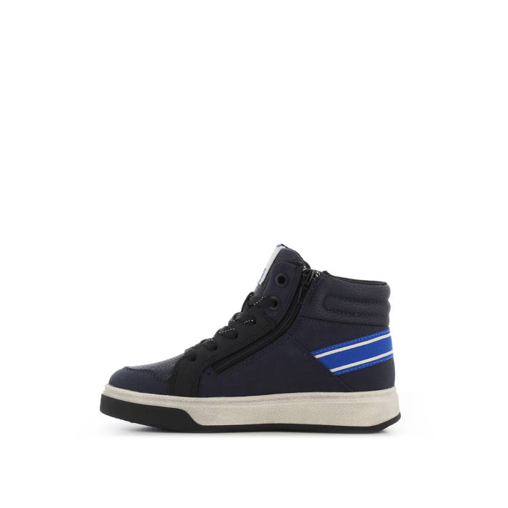 Σκούρο μπλε παιδικό sneaker μποτάκι