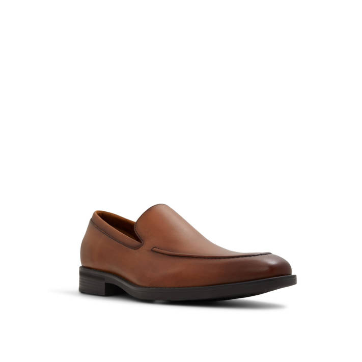 Ανδρικό ταμπά δερμάτινο loafer ANDERSON
