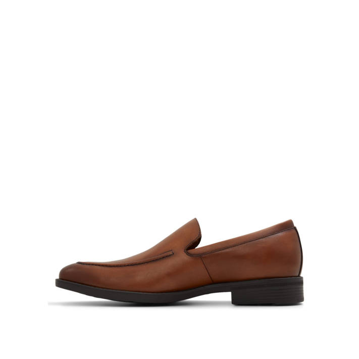 Ανδρικό ταμπά δερμάτινο loafer ANDERSON