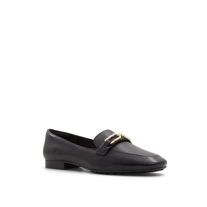 Black leather loafer CADODER