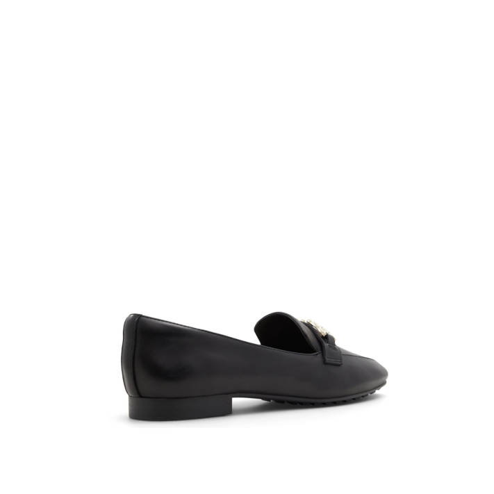 Black leather loafer CADODER