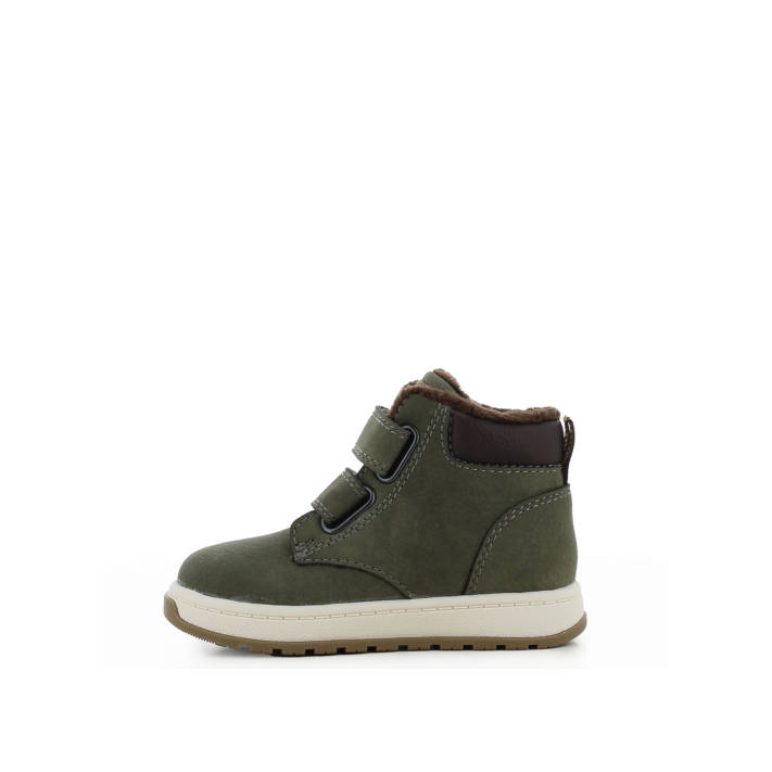 Χακί παιδικό μποτάκι sneaker