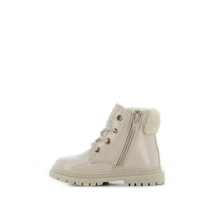 Kids white bootie