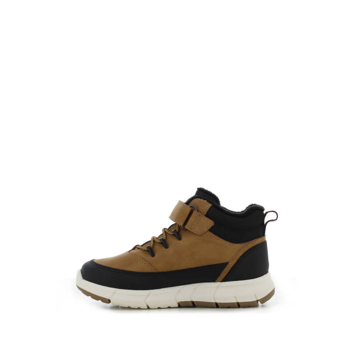 Kids camel sneaker bootie