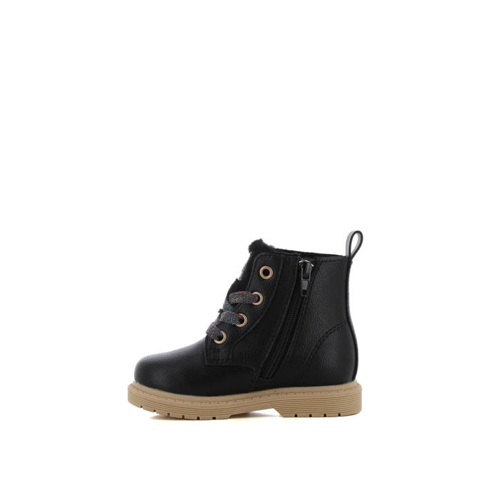 Kids black bootie