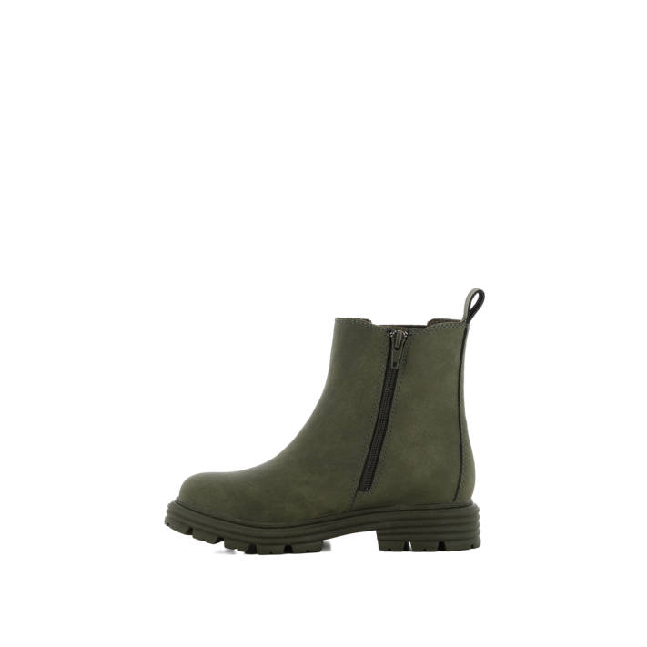 Kids khaki Chelsea bootie
