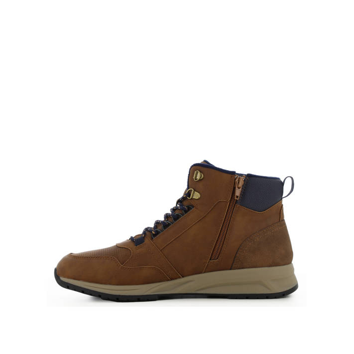 Mens brown sneaker boot