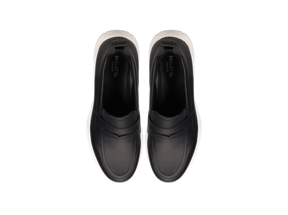 Black loafer