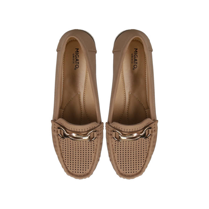 Taupe loafer