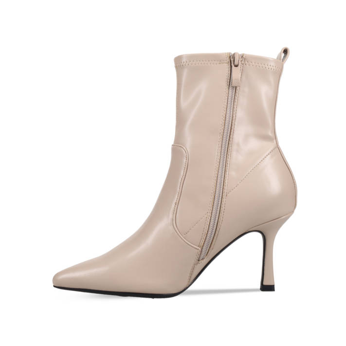Beige bootie