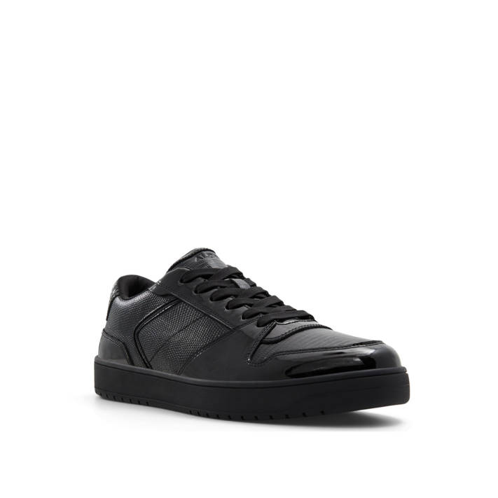 Μαύρο ανδρικό sneaker ZETHAN