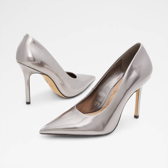 Silver patent pump SOCKEYE