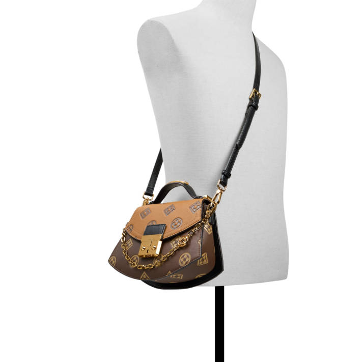 Brown handbag WYOTA