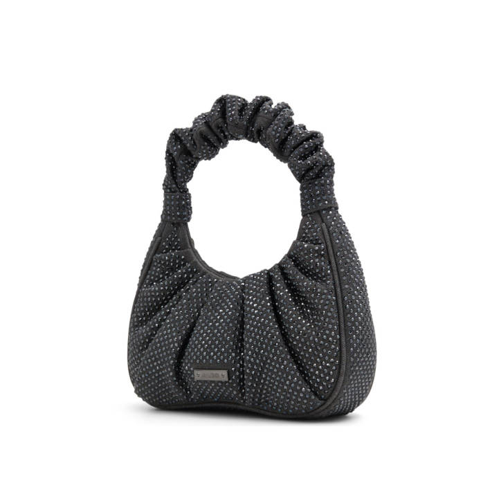 Anthracite handbag IVALIA